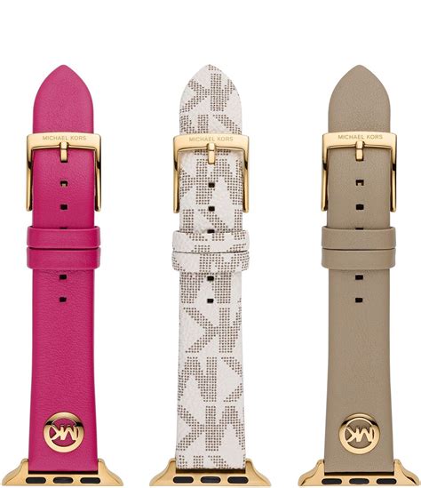 michael kors watch women leather band|Michael Kors silicone watch band.